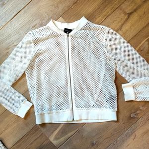 Mesh Coverup Jacket